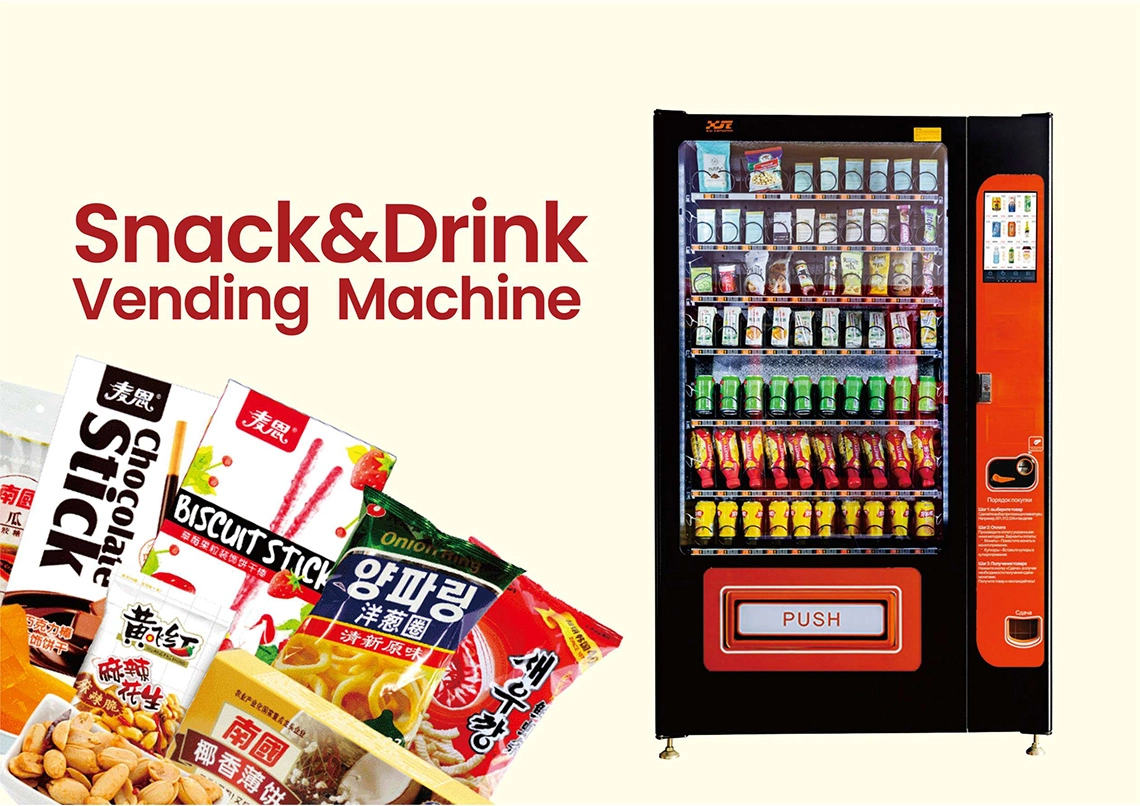 snack & drink vending machine