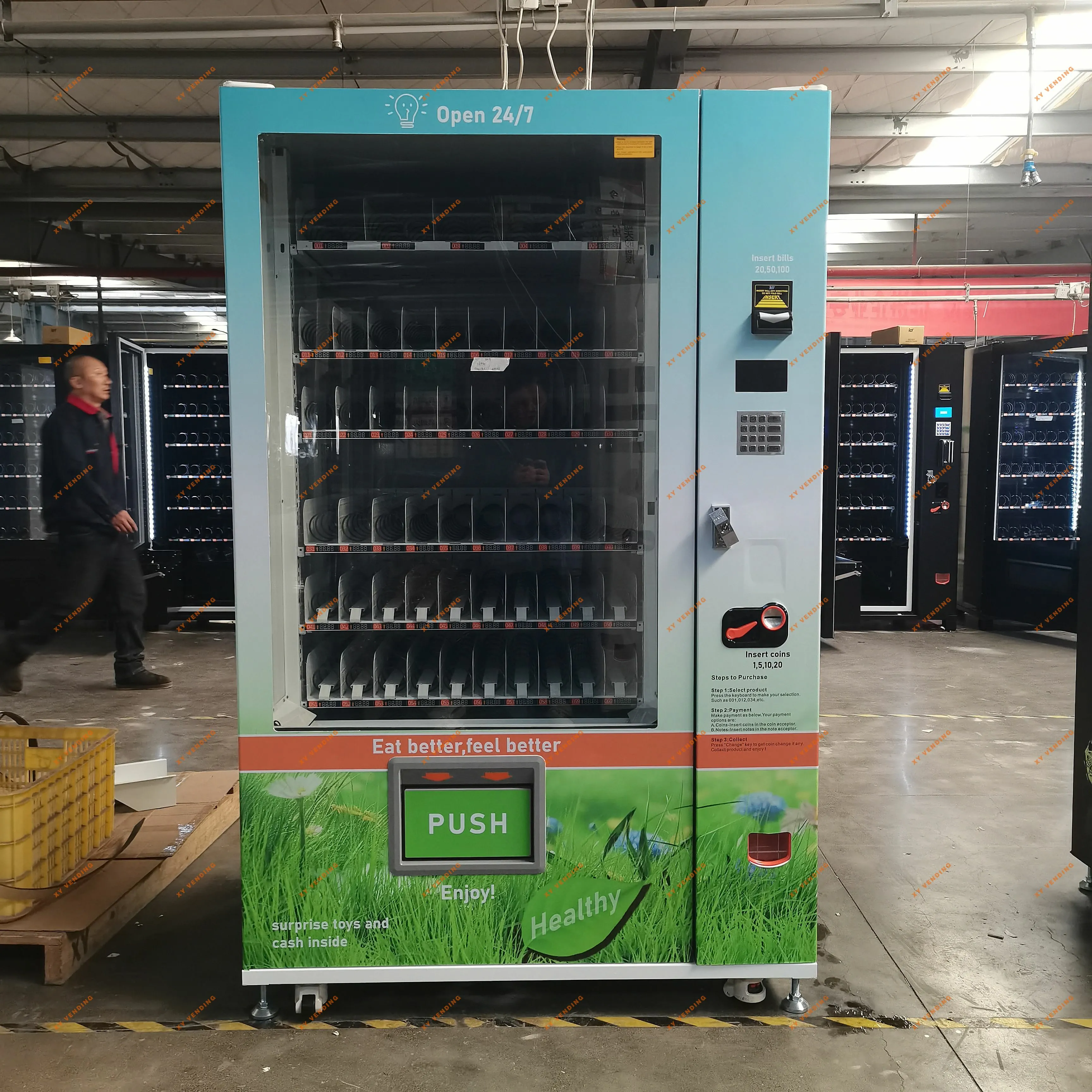 XY Vending Machine——Healthy food vending machine~ 