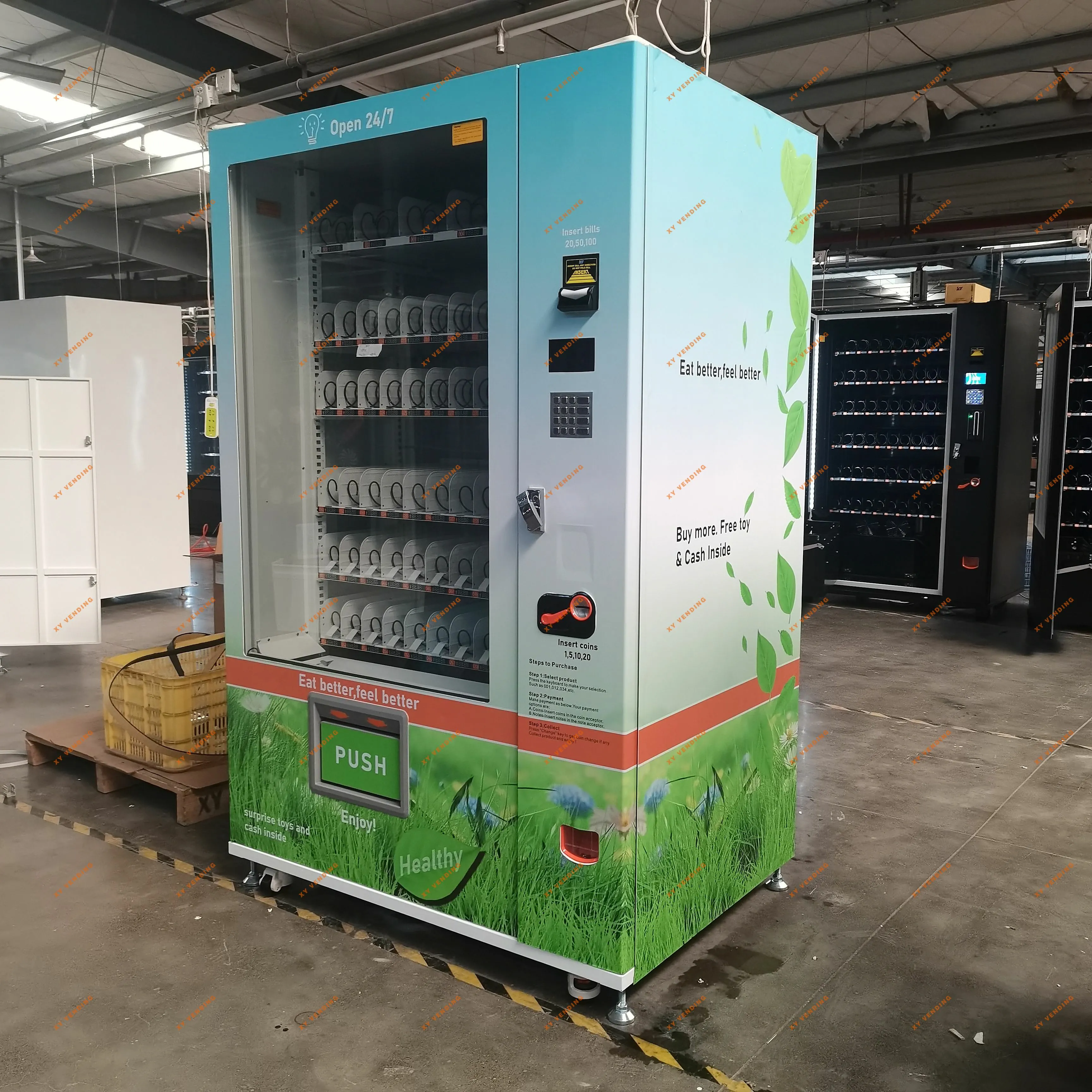 XY Vending Machine——Healthy food vending machine~ 