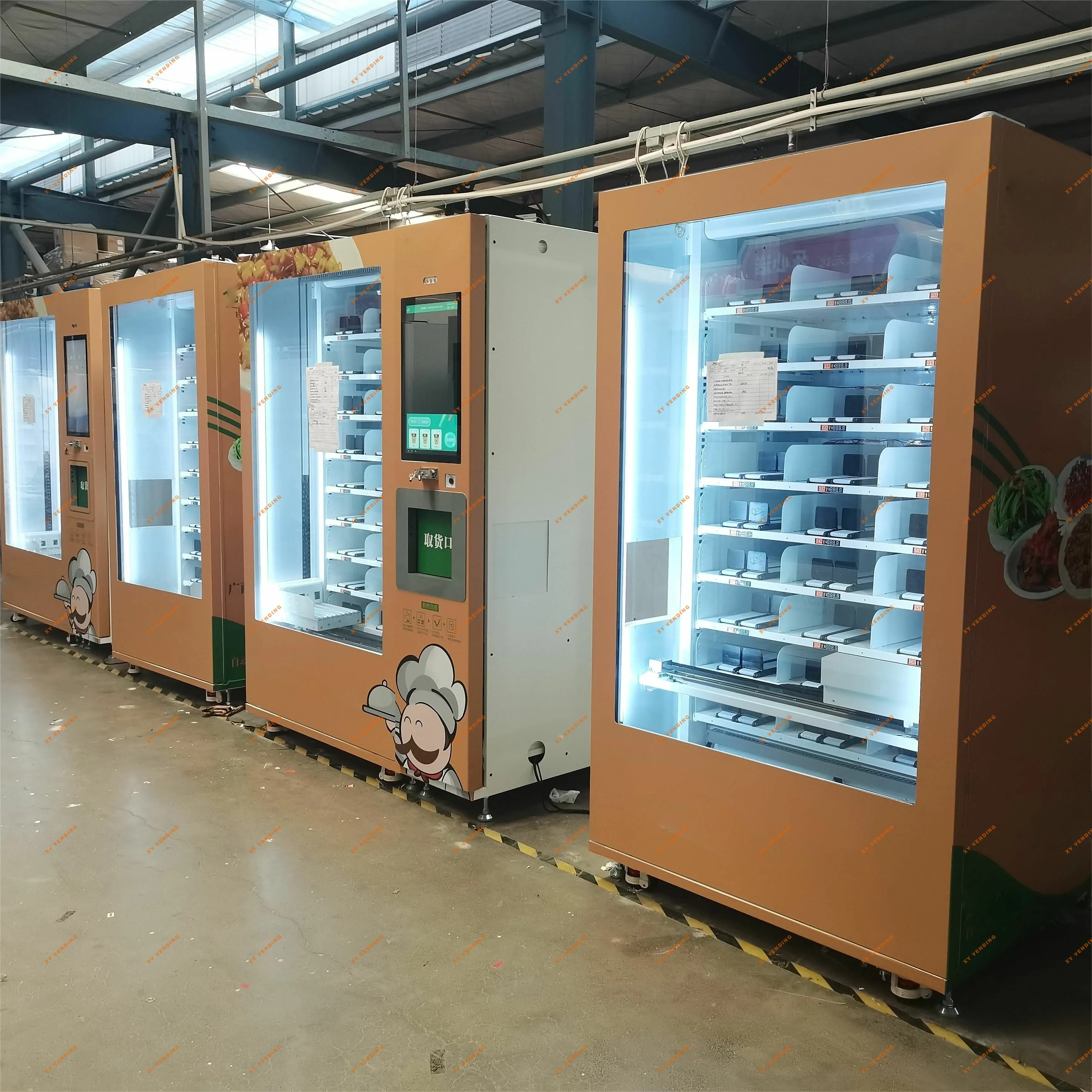 XY Vending Machine——Hot Food Vending Machine~