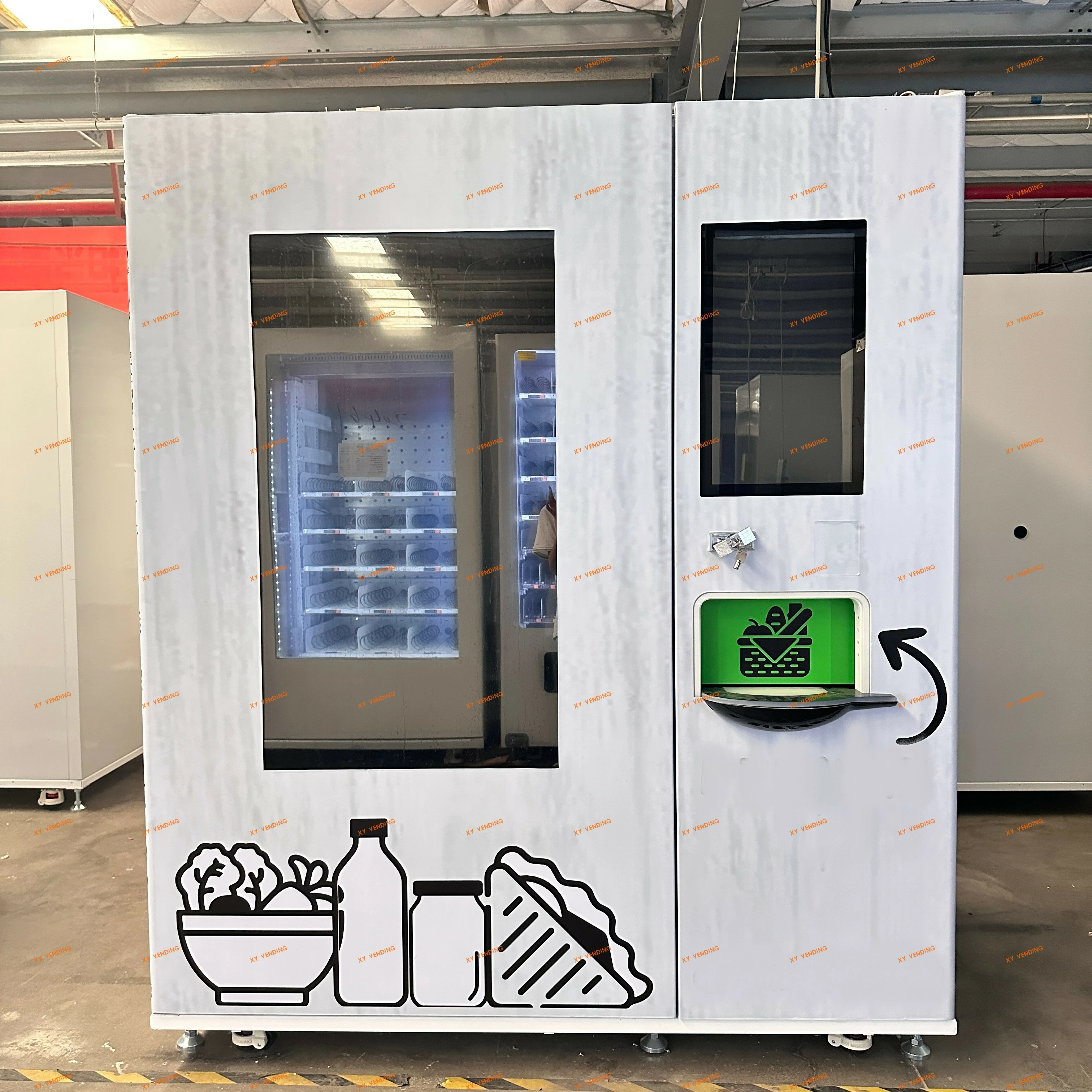 XY Vending Machine——RTE food vending machine